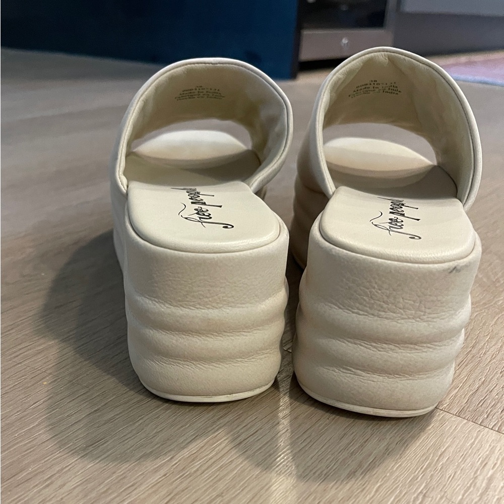 Free People Harbor Platform Slide Mules - Picture 6 of 10